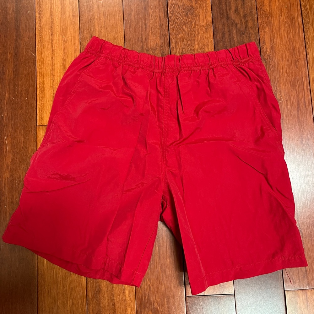 Denver Hayes Vibrant Red Swim Trunks men’s small